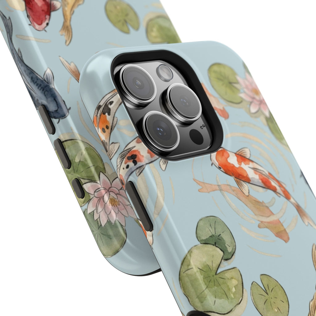 Phone Case | Koi Pond Magnetic Impact-Resistant Phone Cover