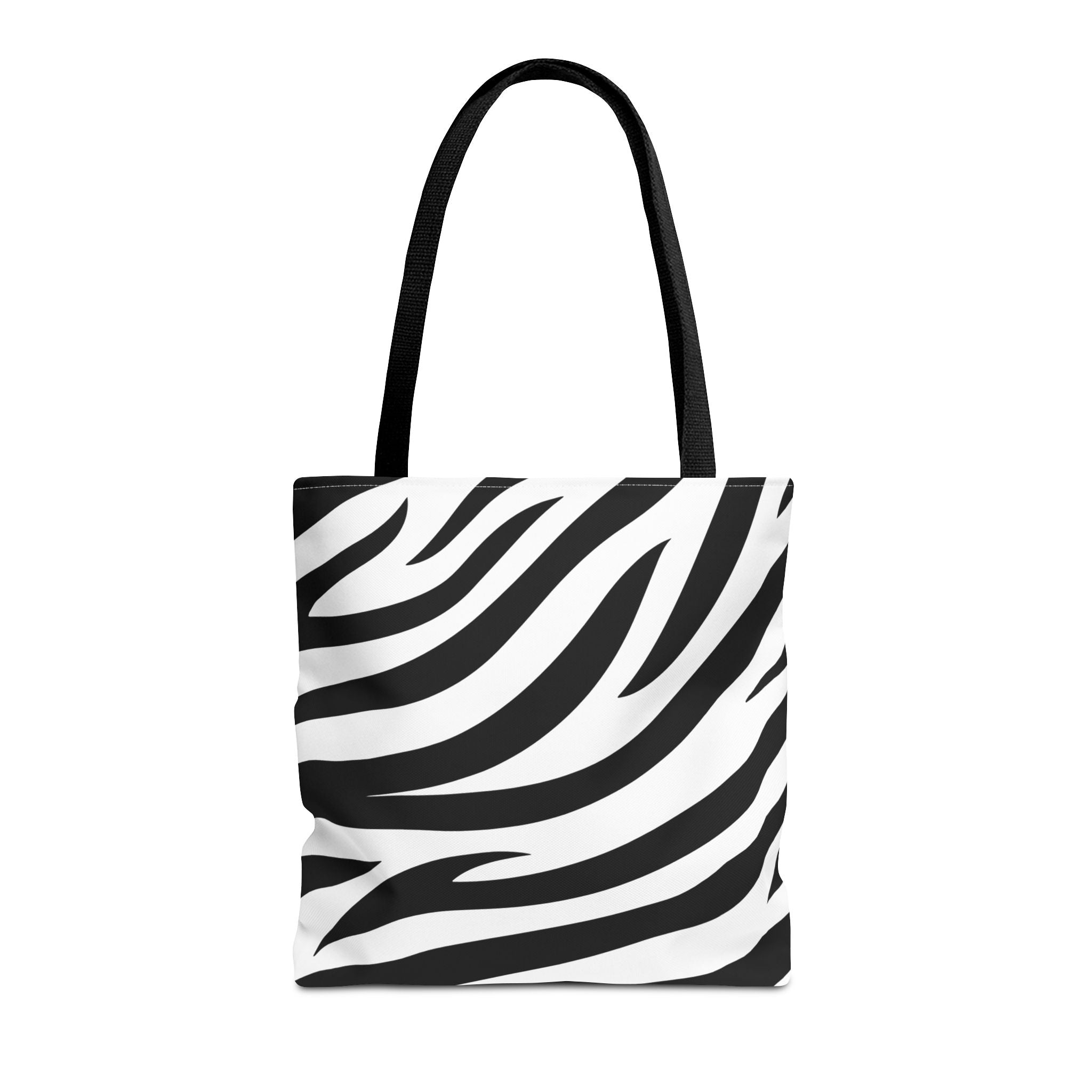 Tote Bag — Black & White Zebra Print  Fashion Tote