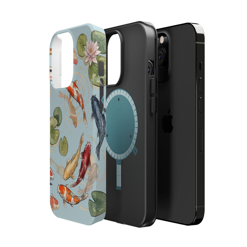 Phone Case | Koi Pond Magnetic Impact-Resistant Phone Cover