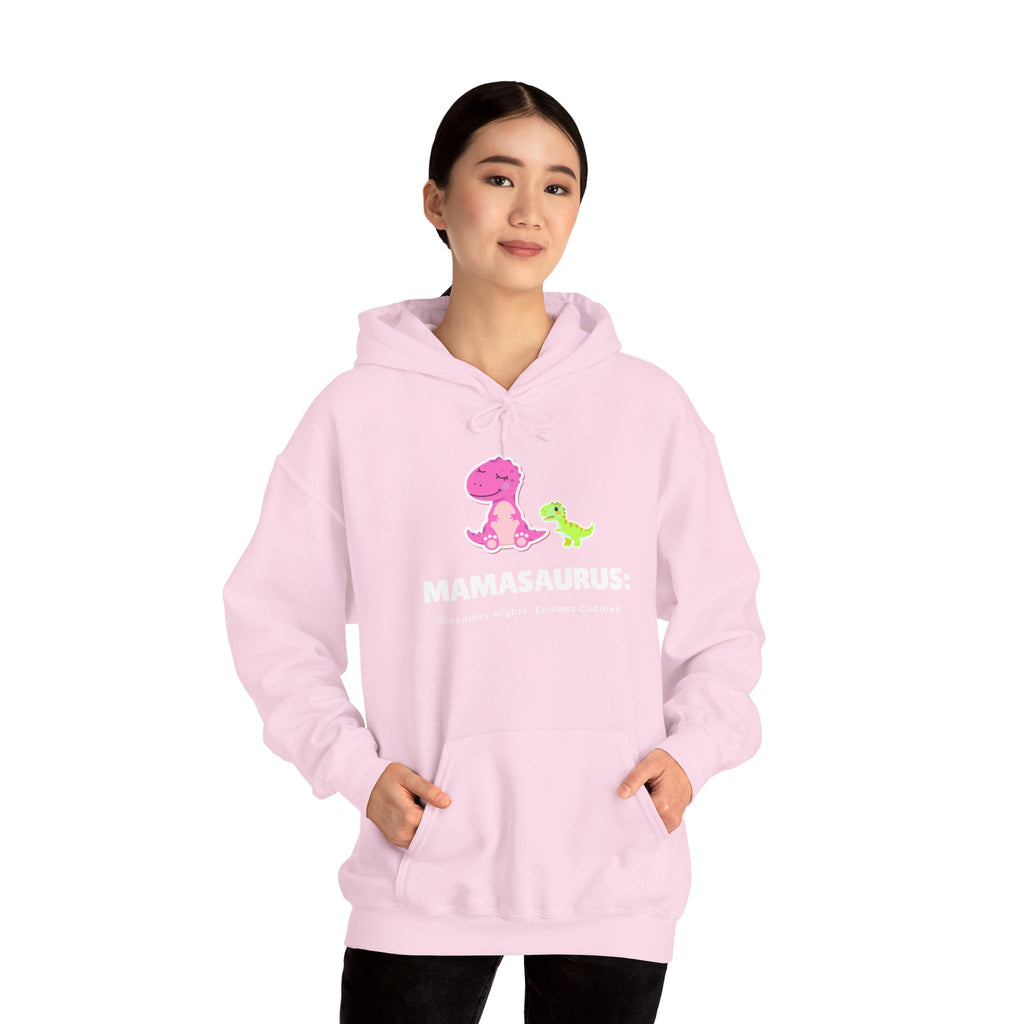 Hoodie | 'Mamasaurus' Pink Mama Dino with Baby Sweater