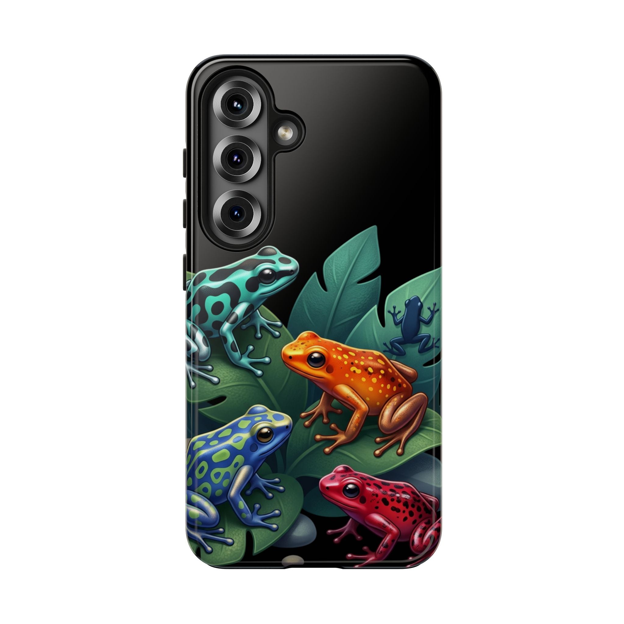 Phone Case | Colorful Dart Frog Design Tough Protective Case
