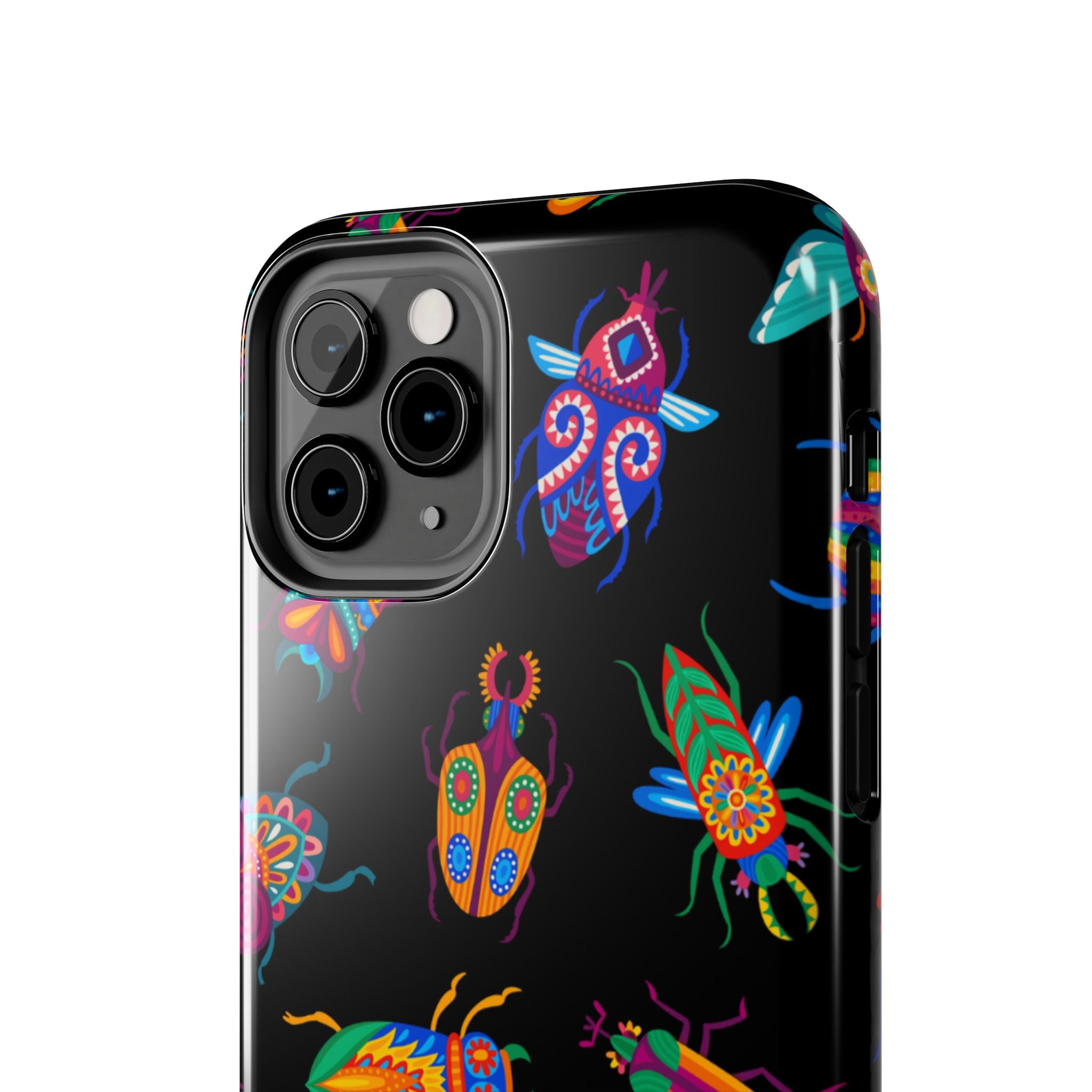 Phone Case | Neon Beetle Pattern Tough Protective Cover