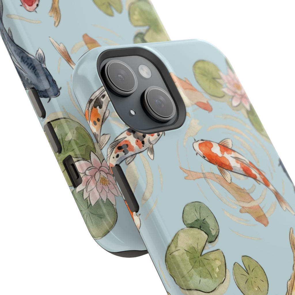 Phone Case | Koi Pond Magnetic Impact-Resistant Phone Cover