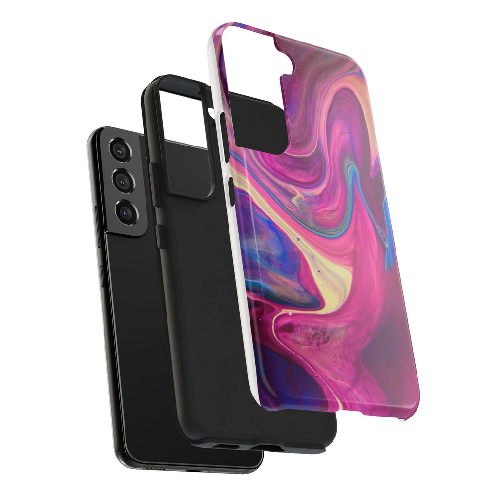 Phone Case | Protective Artistic Paint Pour Design