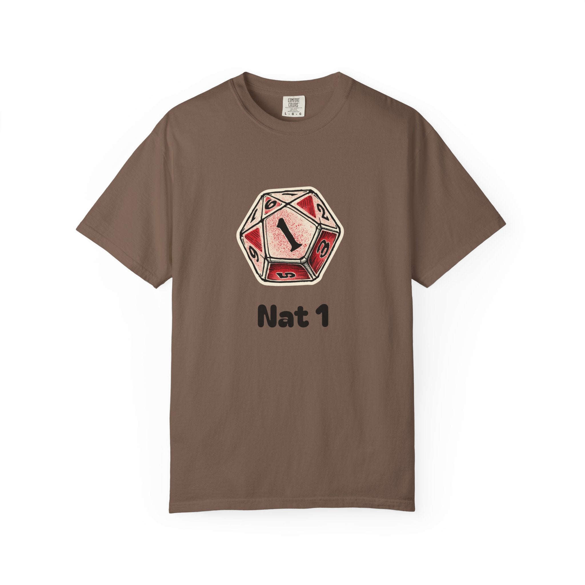 T-Shirt | Roleplaying RPG 'Nat 1' & 'Striving to Be the Whole Problem' Tee