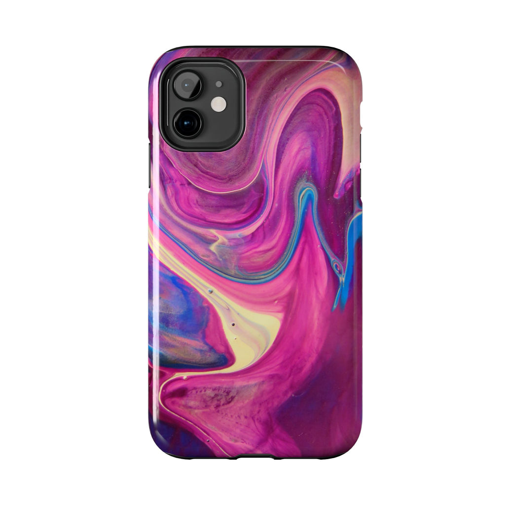 Phone Case | Protective Artistic Paint Pour Design