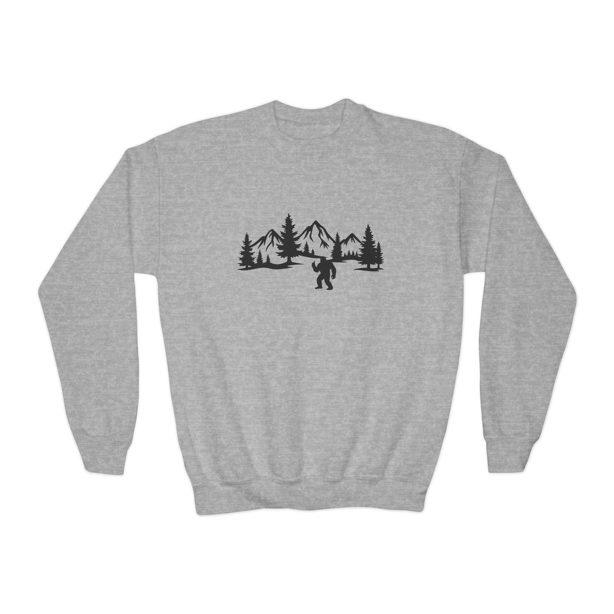 Thumbs Up Bigfoot Youth Sweatshirt