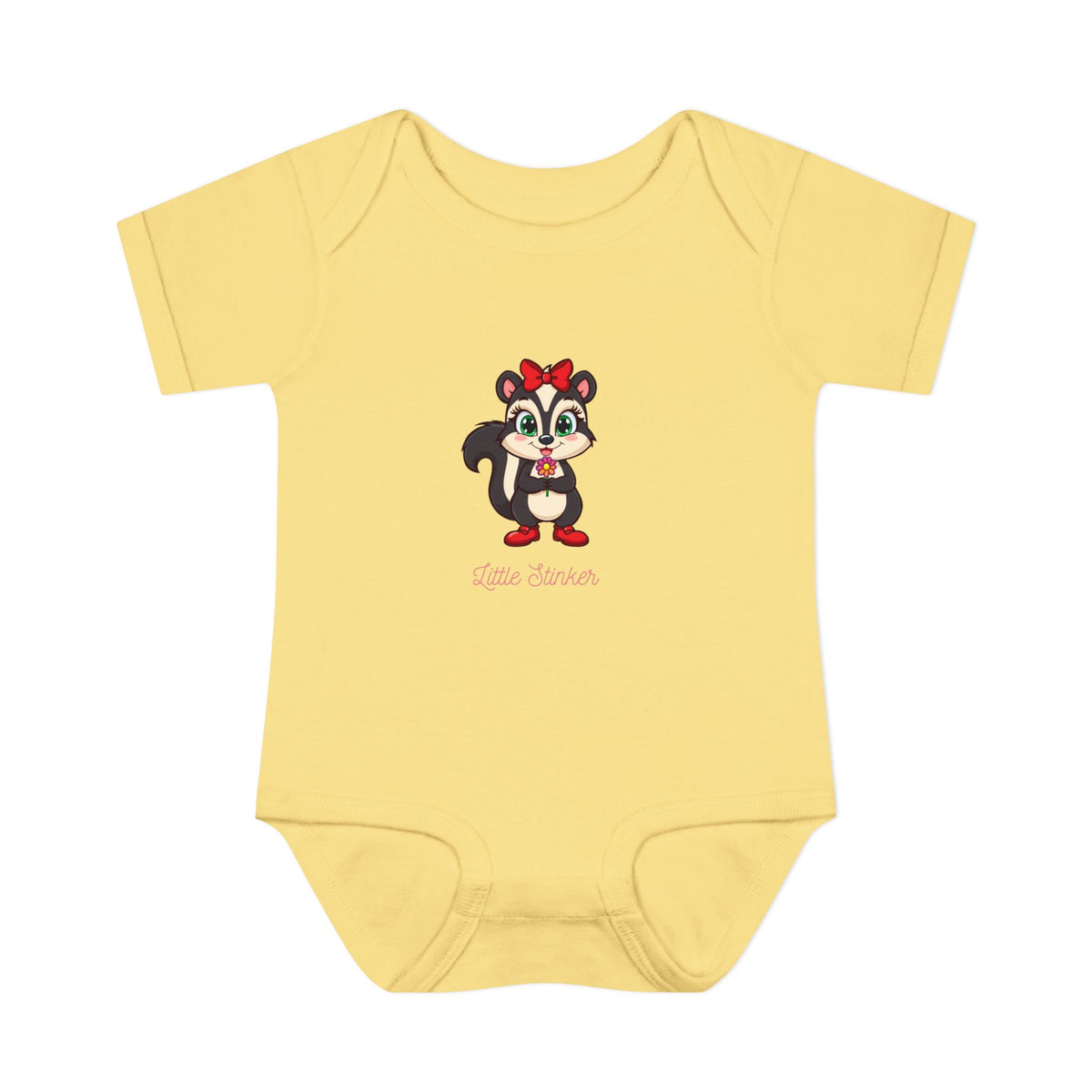 Adorable "Little Stinker" Graphic Onesie