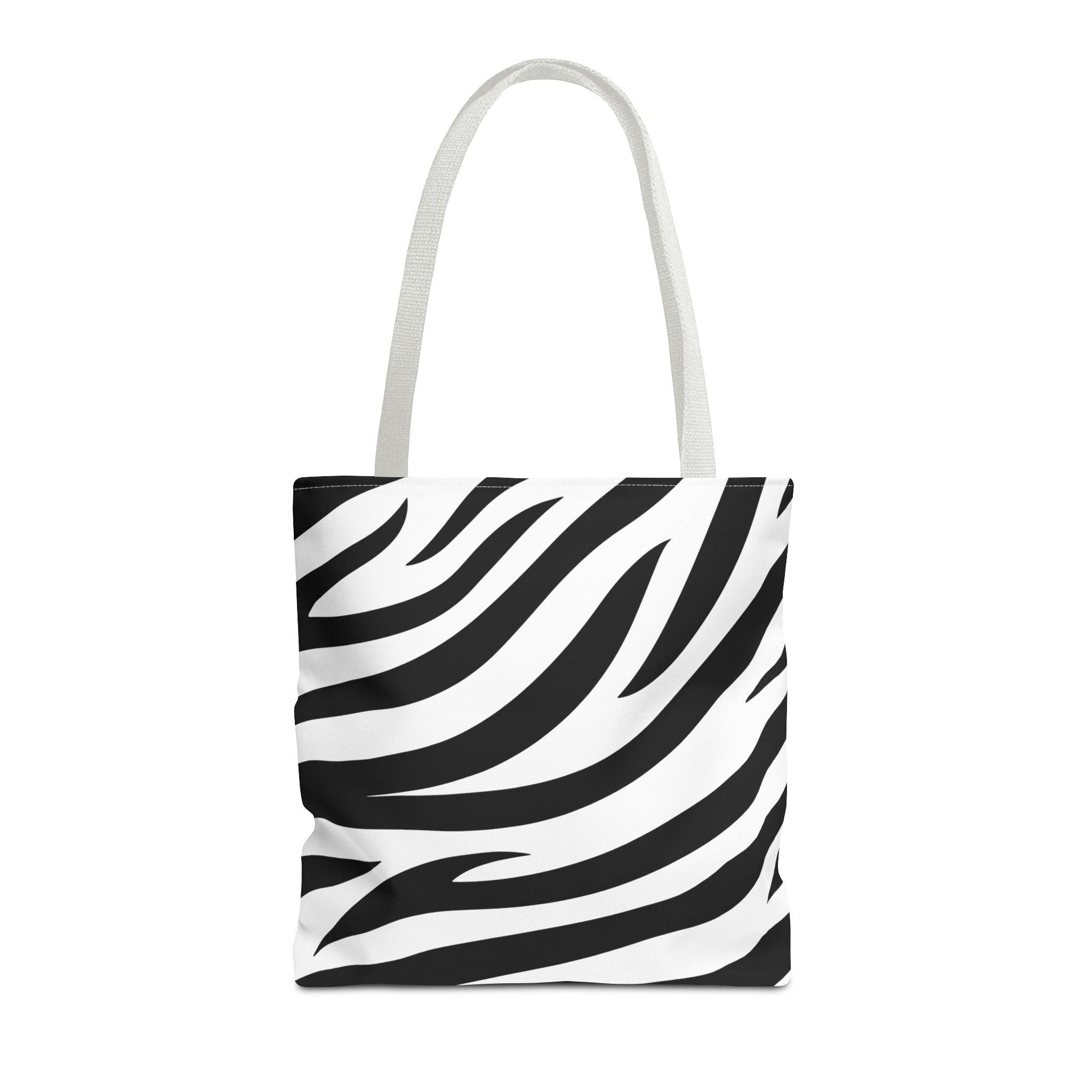 Tote Bag — Black & White Zebra Print  Fashion Tote