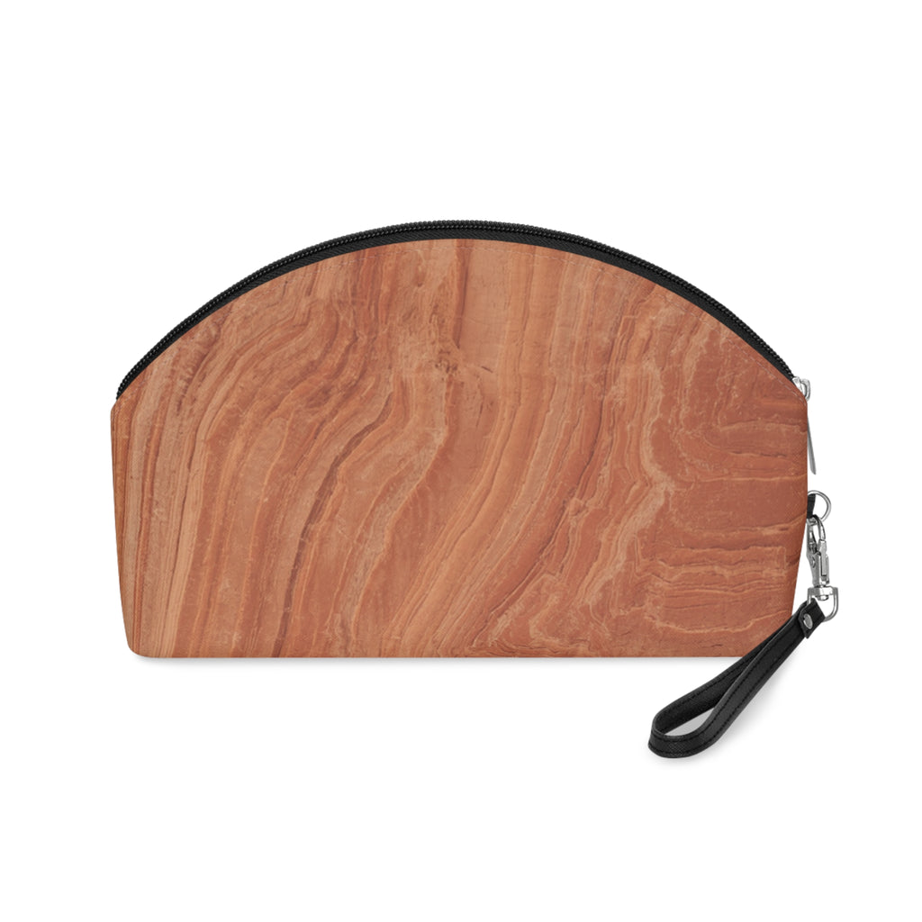 Cosmetic Pouch | Terracotta Canyon Stone Makeup Bag