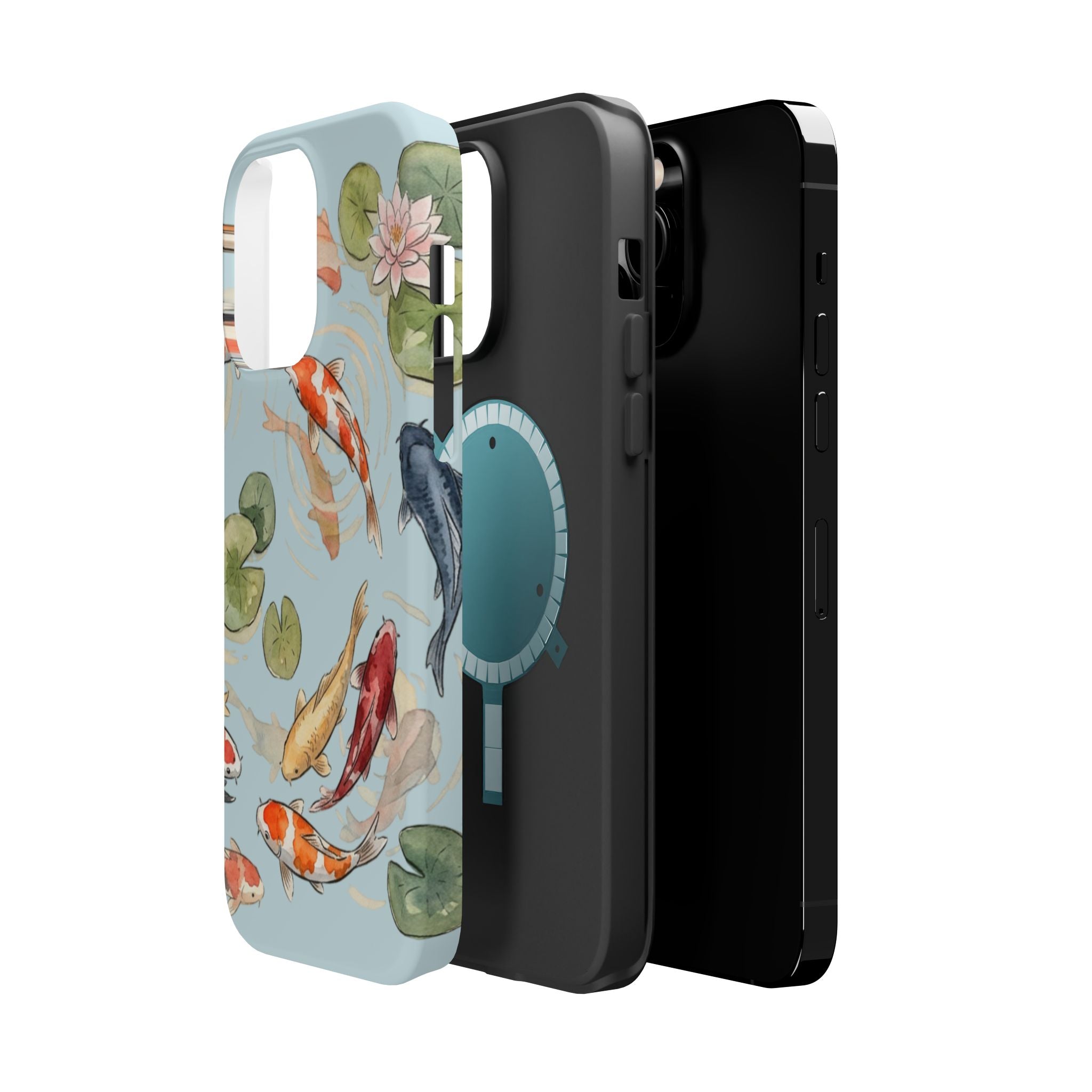 Phone Case | Koi Pond Magnetic Impact-Resistant Phone Cover