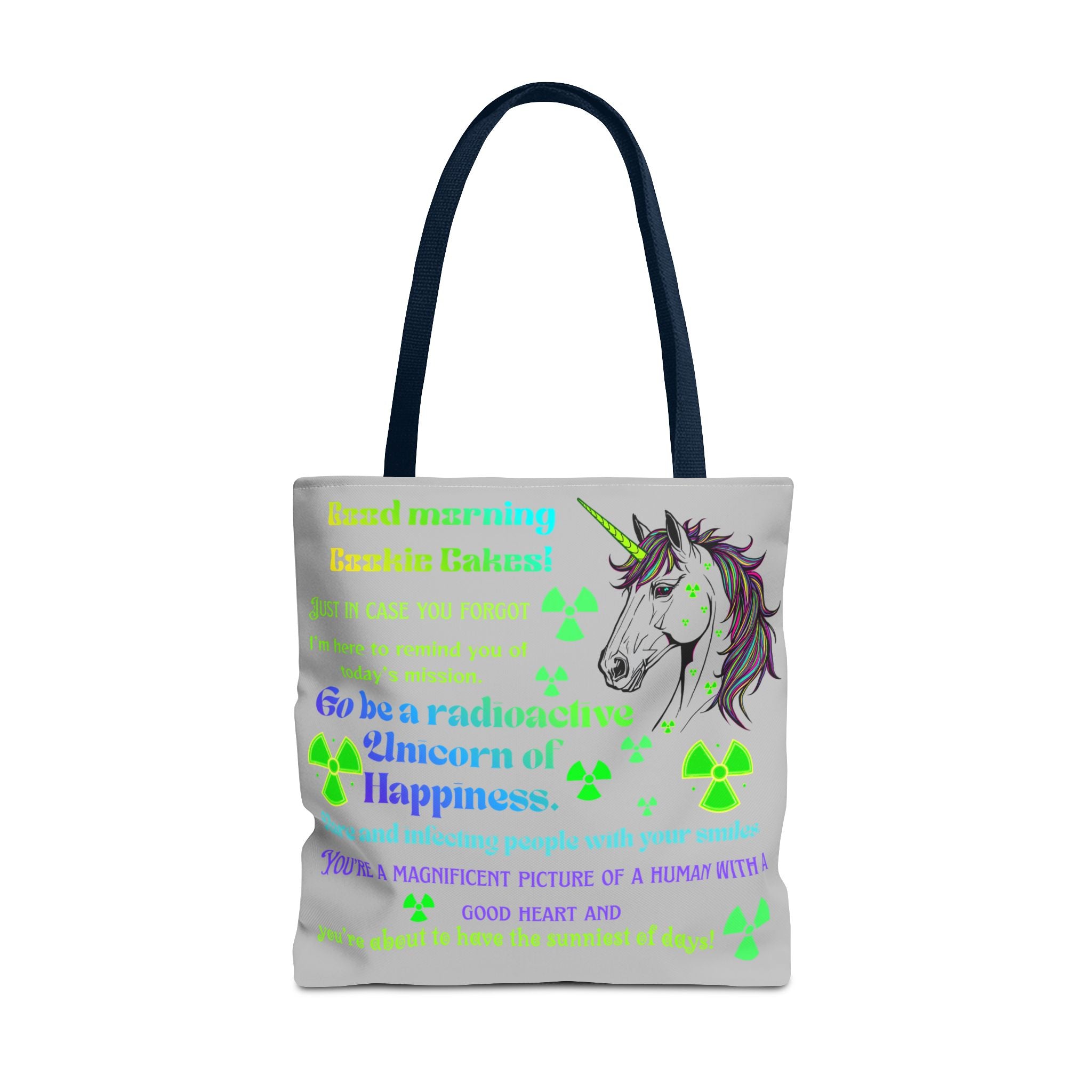 Tote Bag | Radiant Neon Graphic Tote