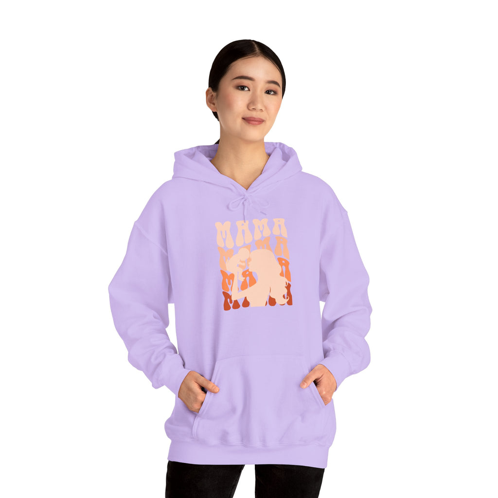 Hoodie | Mama and Baby Silhouette Graphic