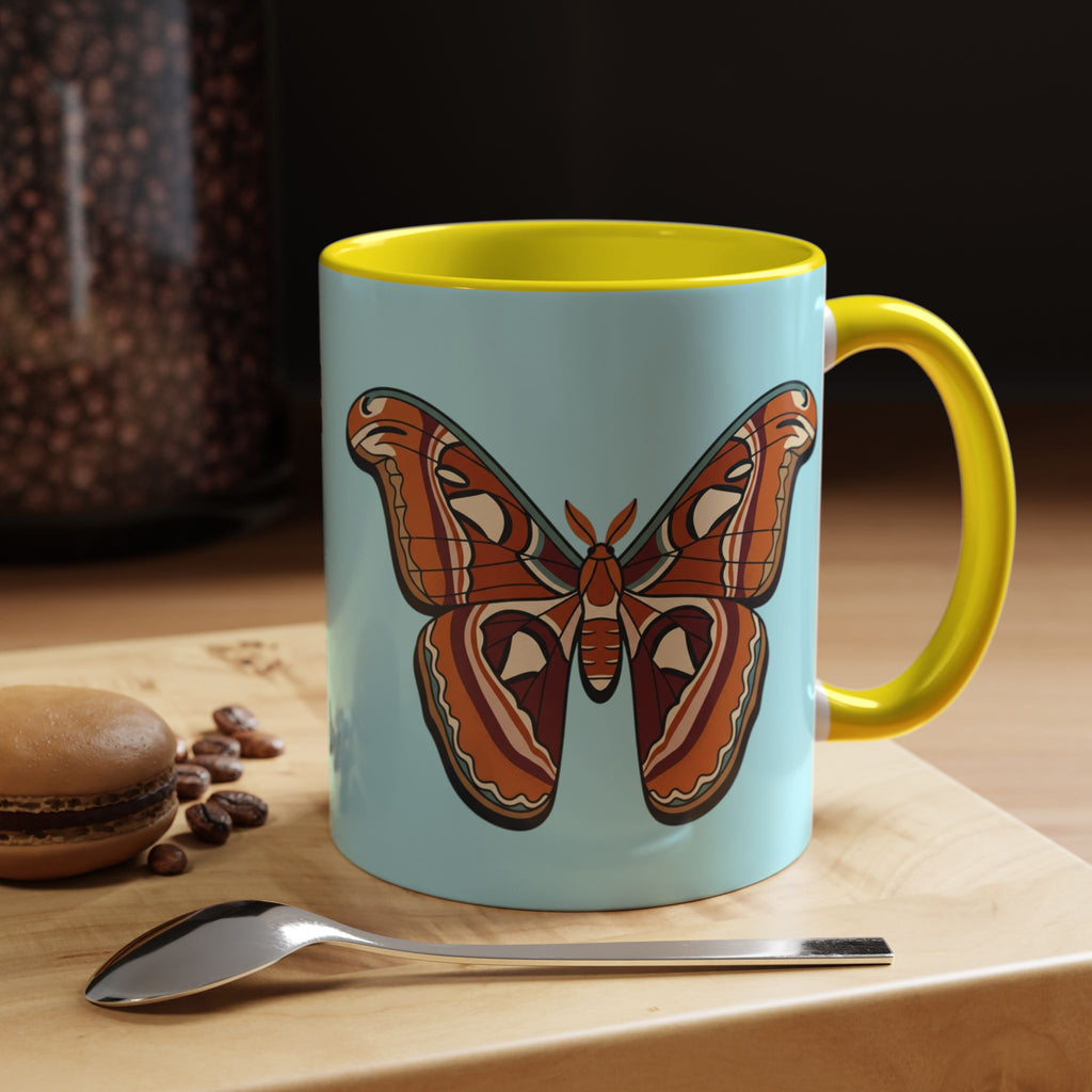 Coffee Mug | Rustic Atlas Moth Mug Accent Mug