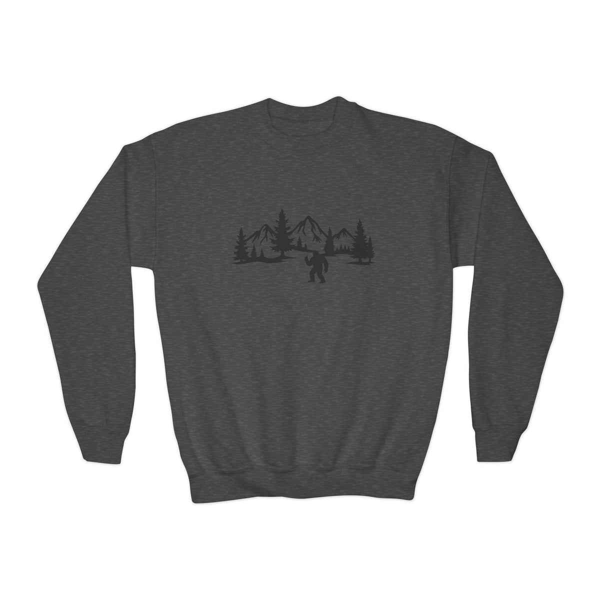 Thumbs Up Bigfoot Youth Sweatshirt