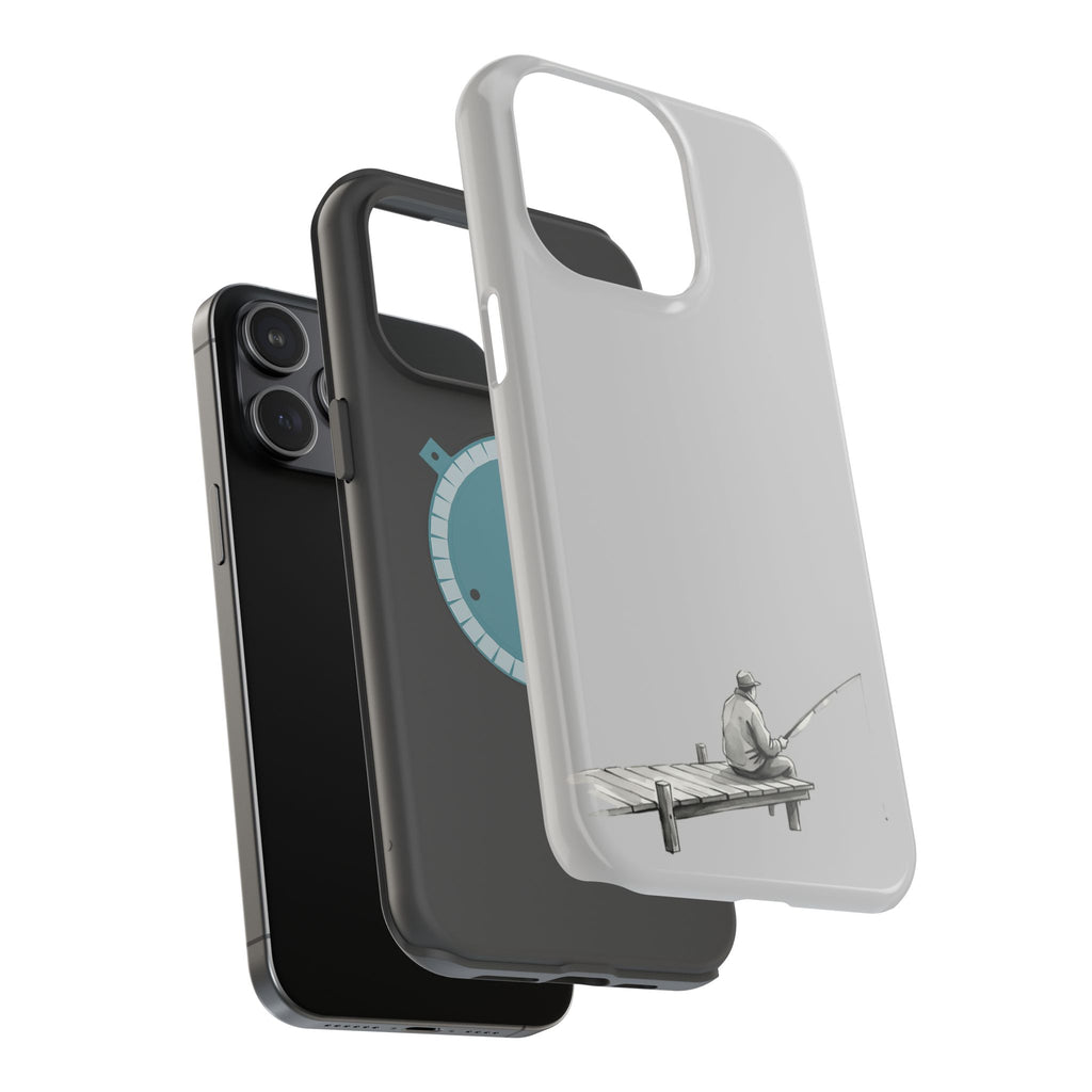 Phone Case | Fishing Dock Minimalist Magnetic Impact-Resistant Case