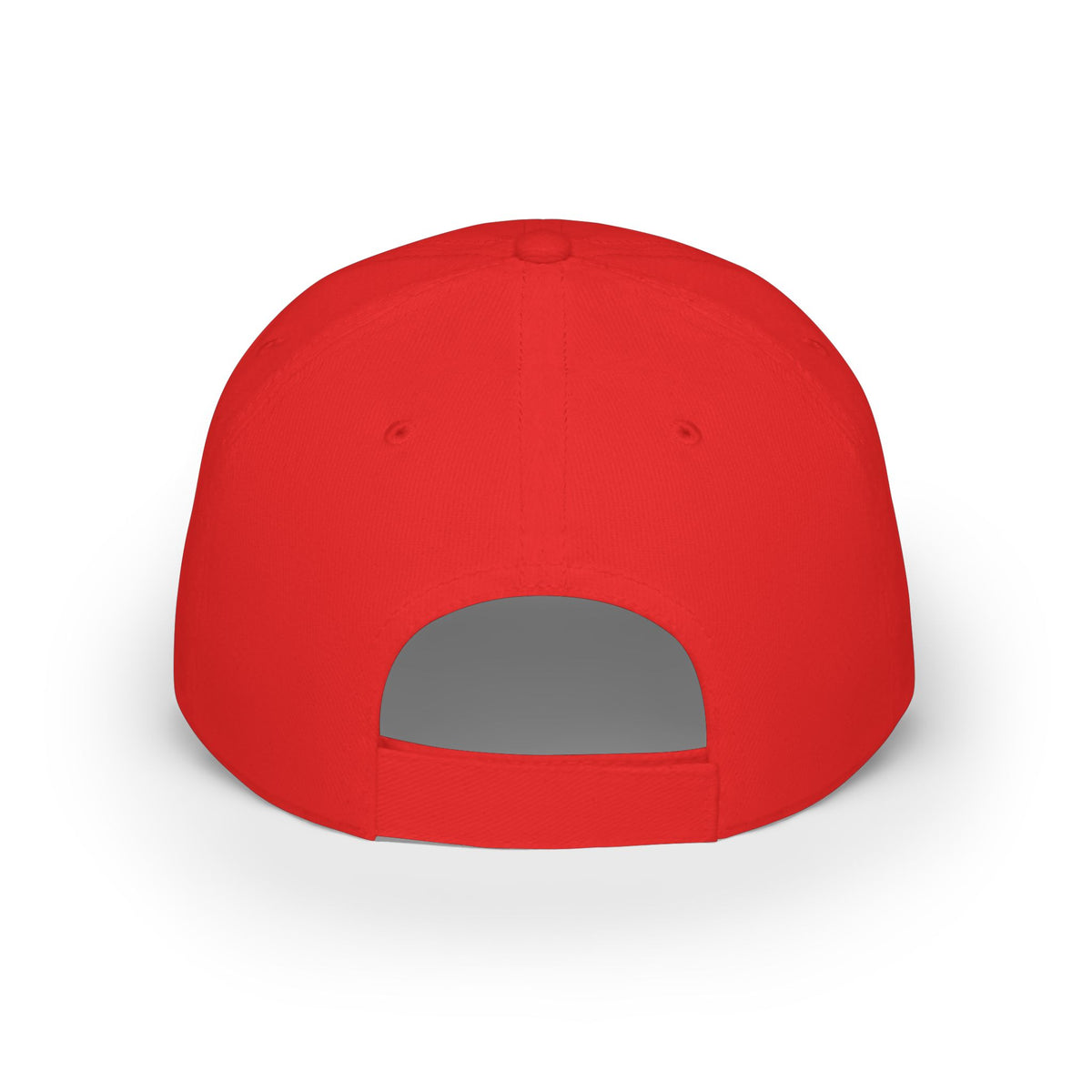 Personalized Text Embroidered Low Profile Baseball Cap