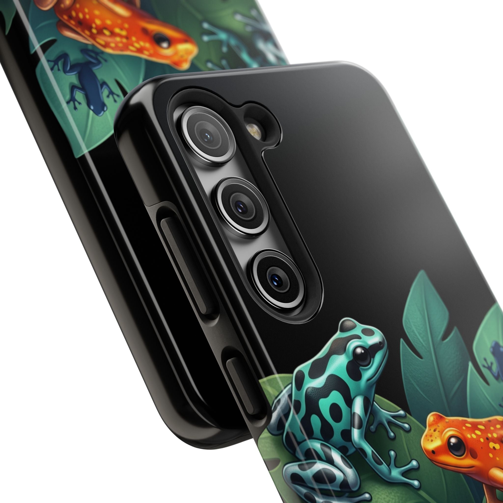Phone Case | Colorful Dart Frog Design Tough Protective Case