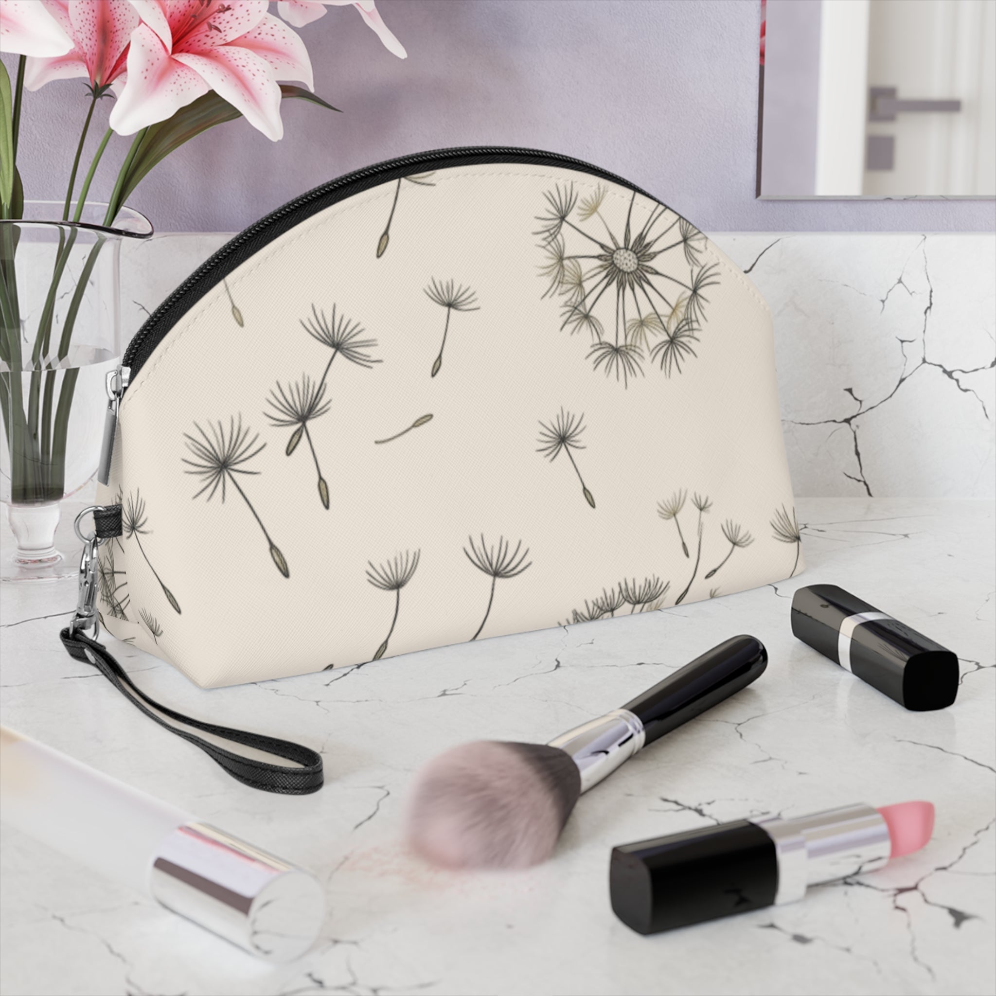 Cosmetic Pouch | Dandelion Breeze Makeup Bag