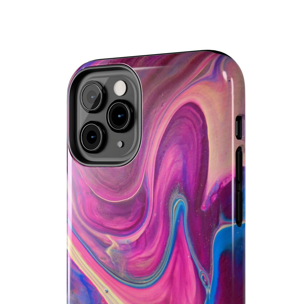 Phone Case | Protective Artistic Paint Pour Design