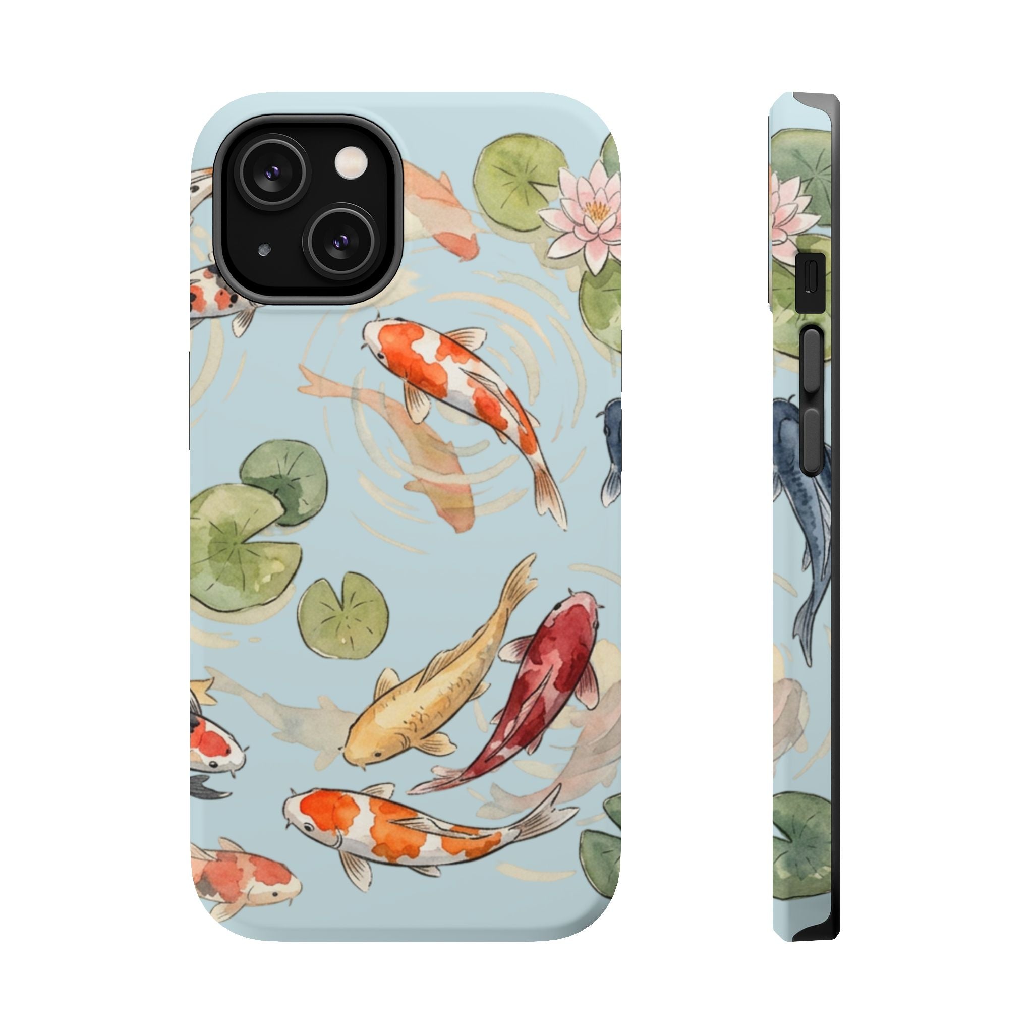 Phone Case | Koi Pond Magnetic Impact-Resistant Phone Cover