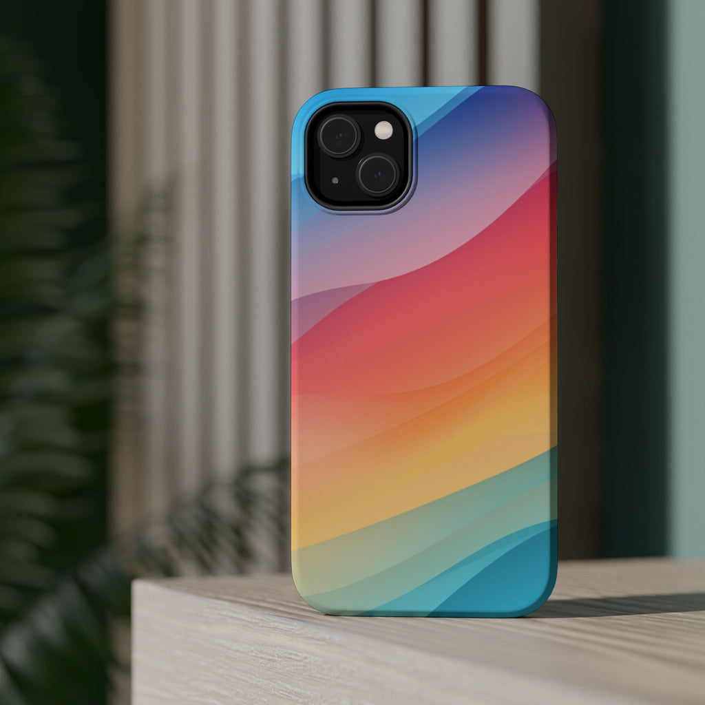 Phone Case | Gradient Sunset Magnetic Impact-Resistant Phone Shield