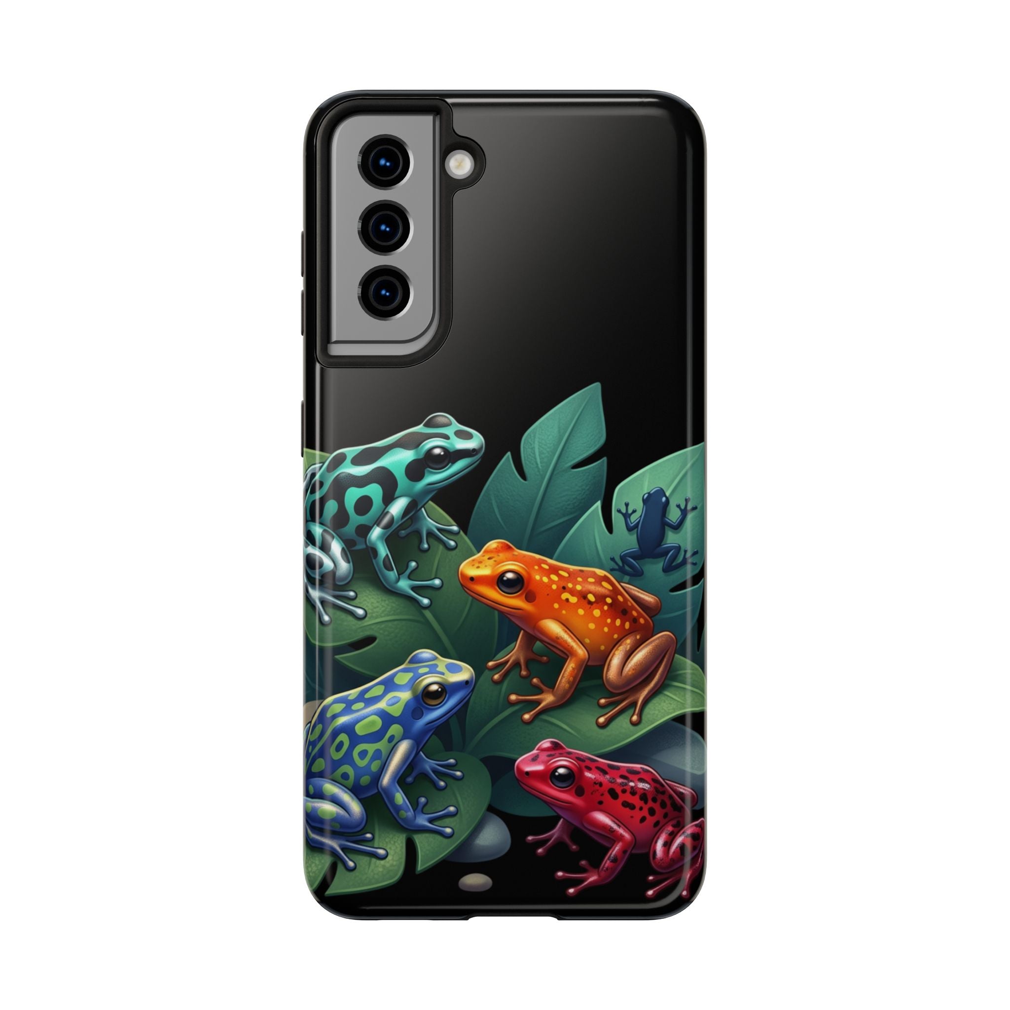Phone Case | Colorful Dart Frog Design Tough Protective Case