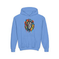 Lion Spirit Paint Drips Youth Hoodie