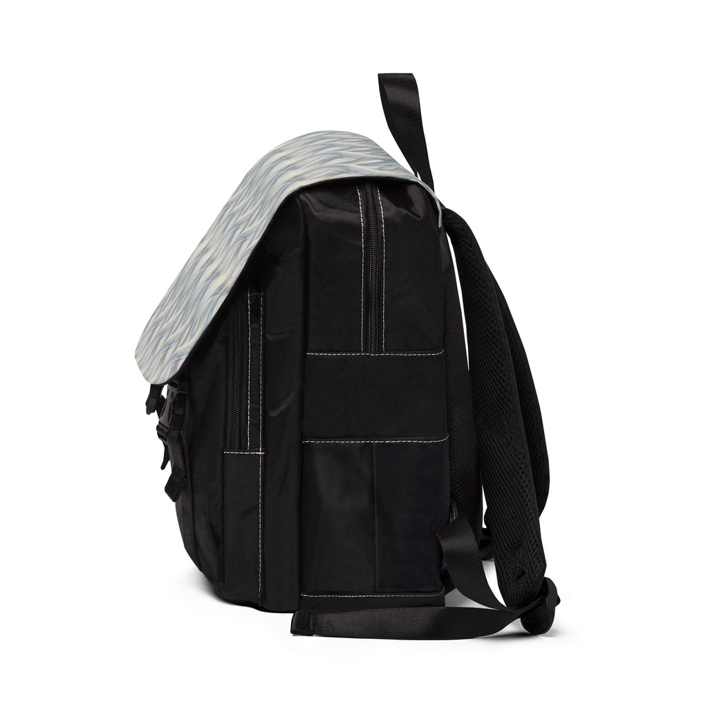 Backpack | Wavy Marble Pattern Casual Shoulder Pack