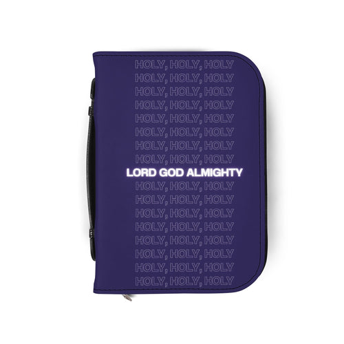 Bible Cover | 'Lord God Almighty' Zippered Scripture Organizer