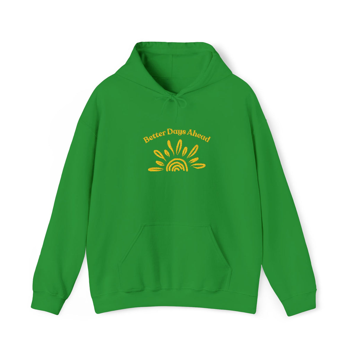 ‘Better Days Ahead’ Embroidered Hoodie