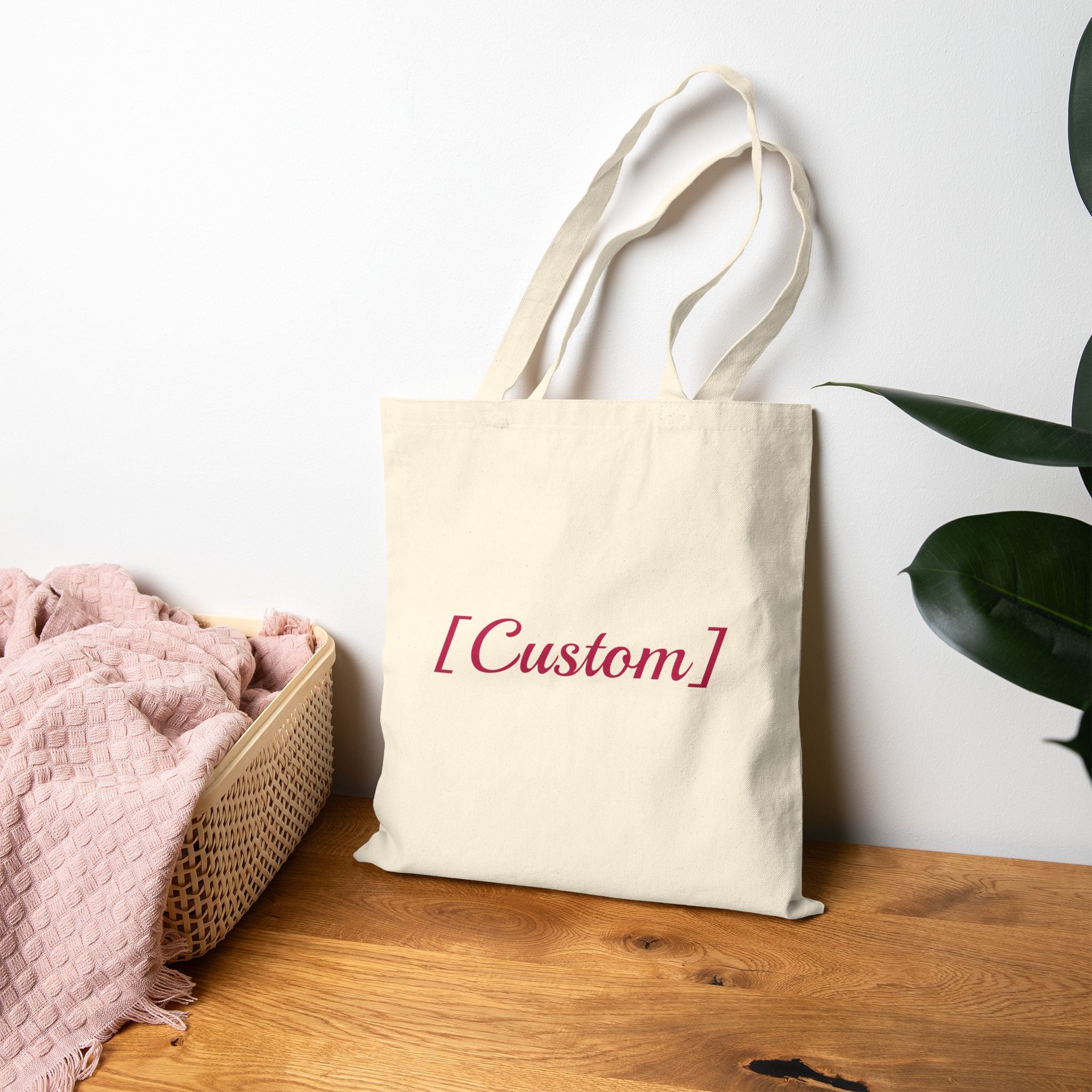 Tote Bag | Personalized Cotton Canvas Shopper