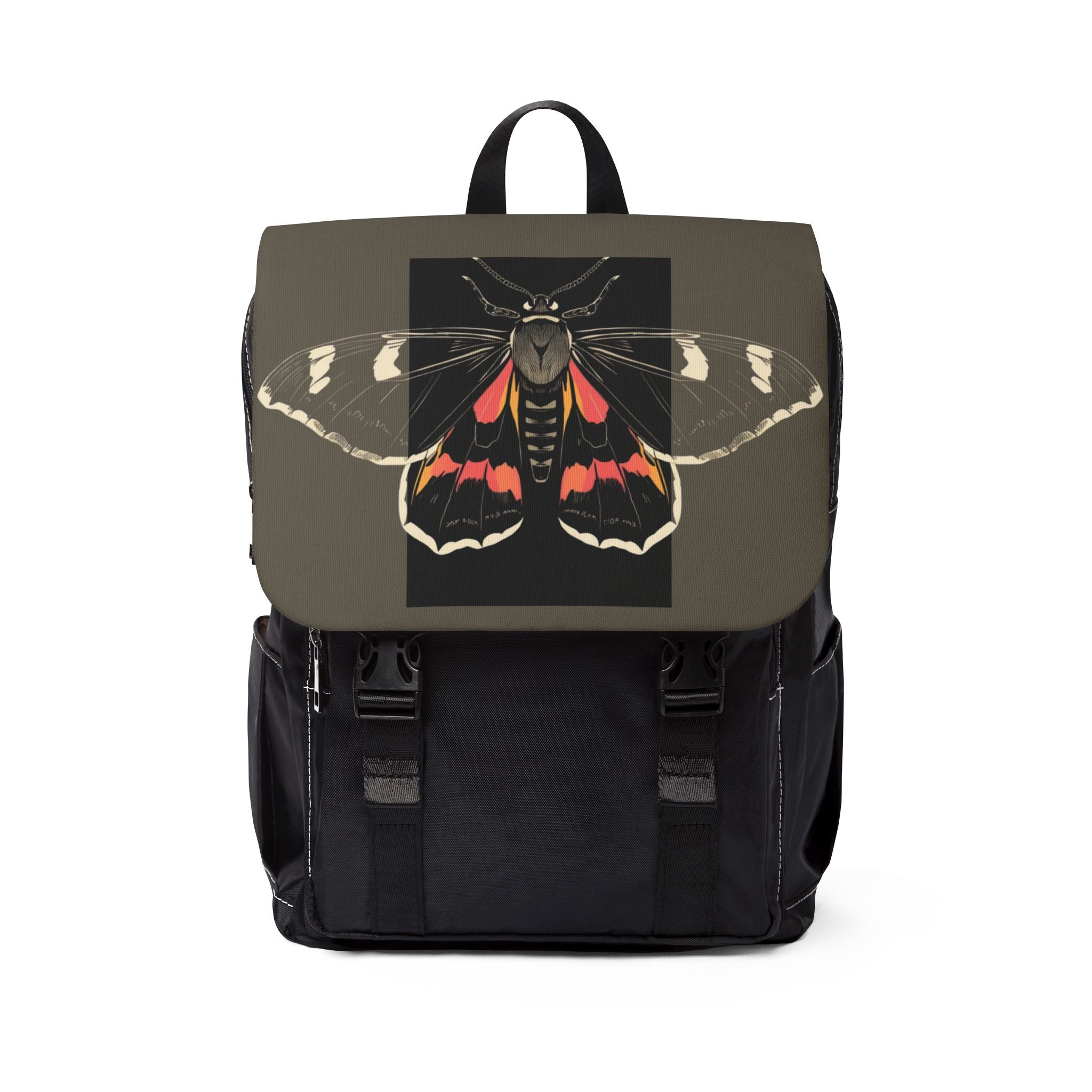 Backpack | Vintage Hawkmoth Canvas Bag