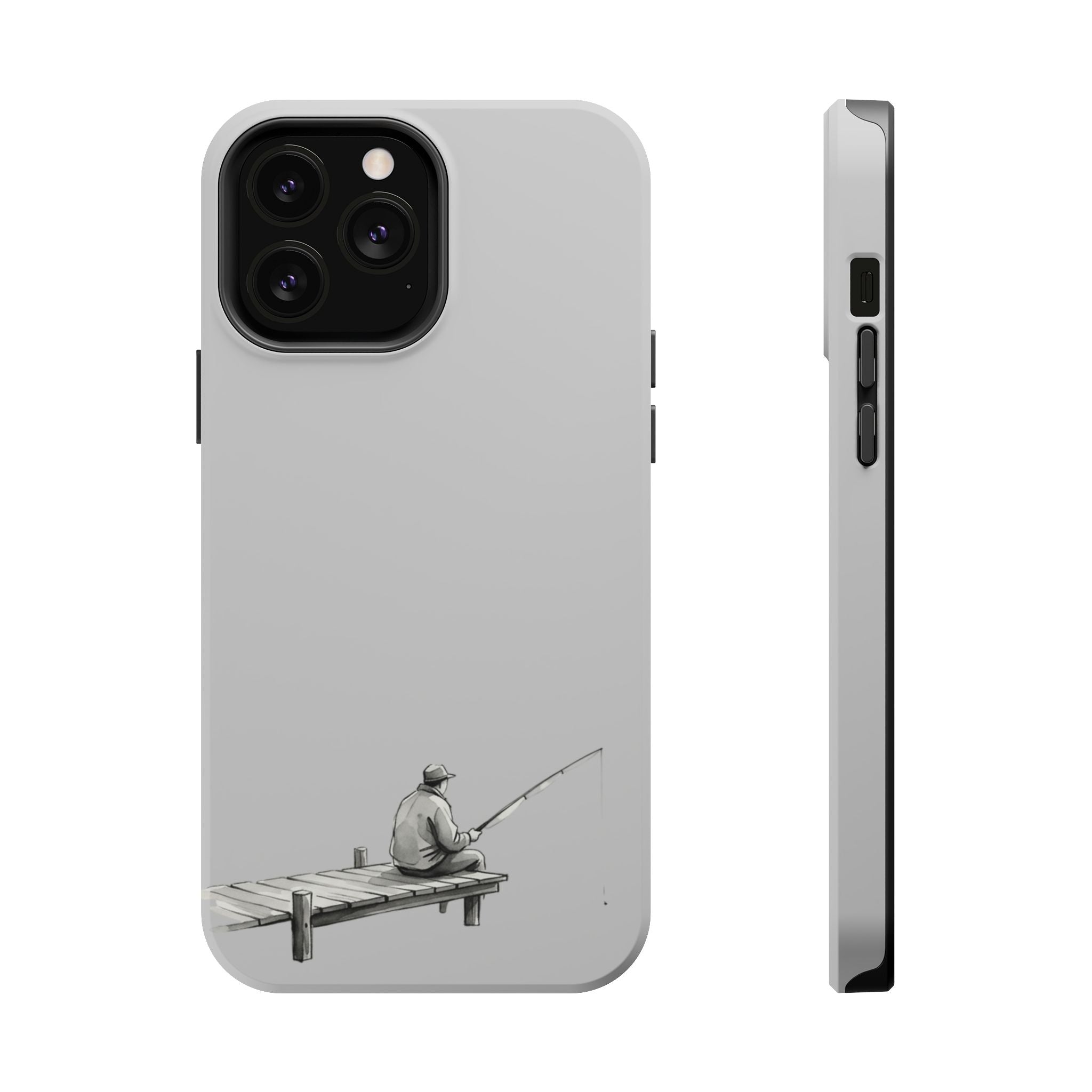 Phone Case | Fishing Dock Minimalist Magnetic Impact-Resistant Case
