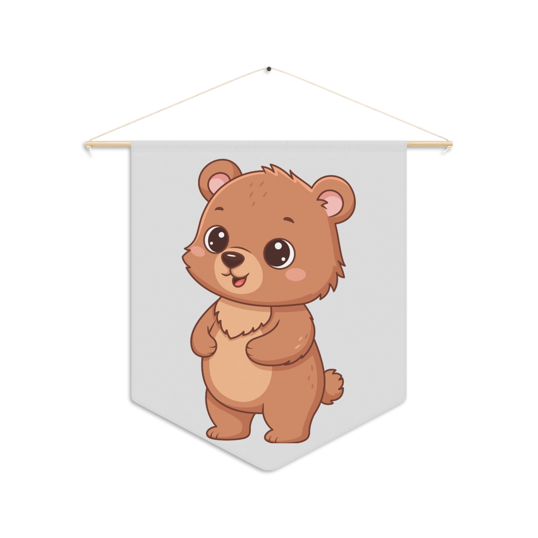 Pennant Banner | Cute Baby Bear Nursery Wall Decor for Childs’ Room