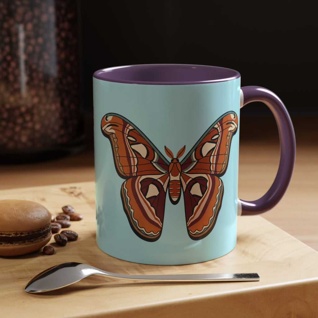 Coffee Mug | Rustic Atlas Moth Mug Accent Mug