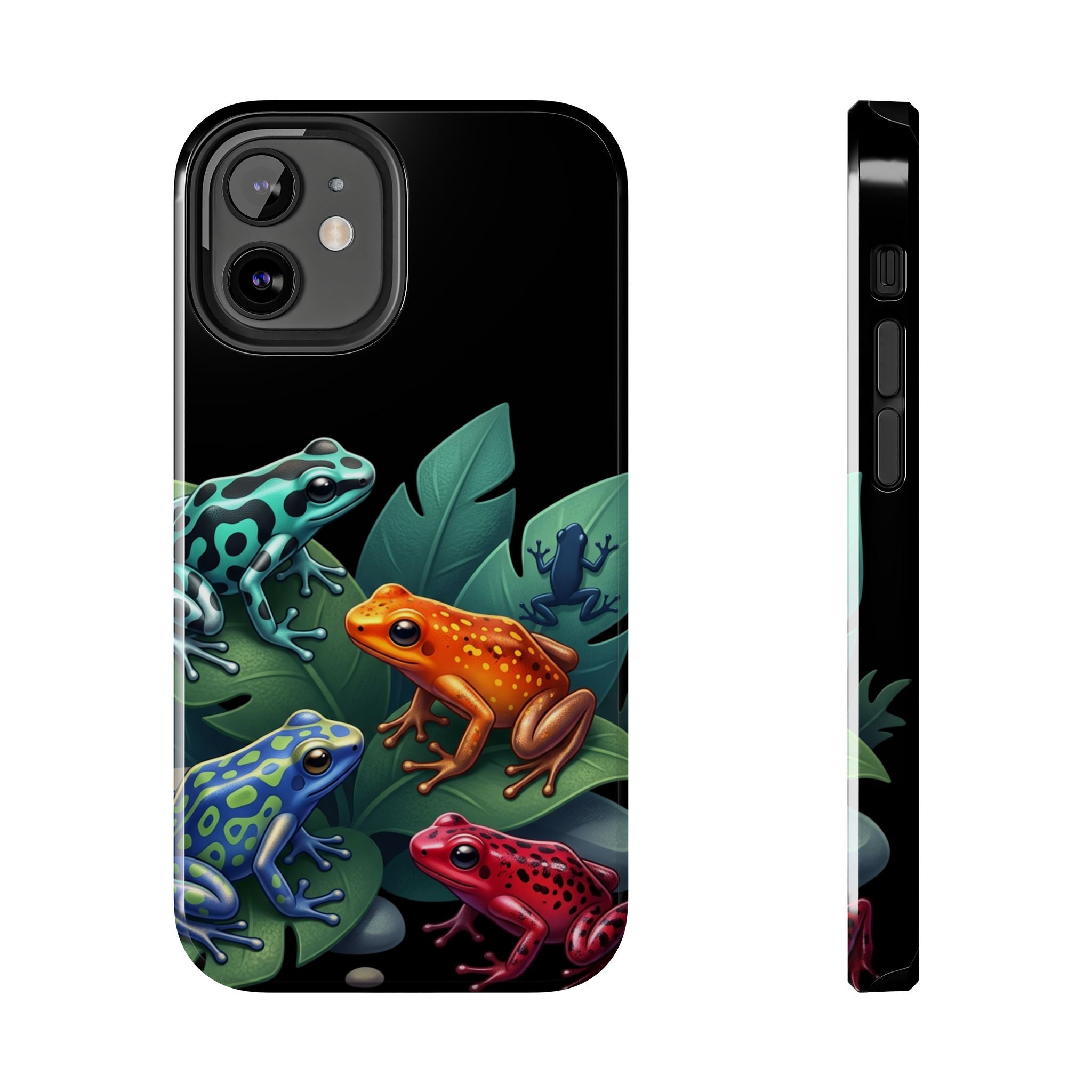 Phone Case | Colorful Dart Frog Design Tough Protective Case