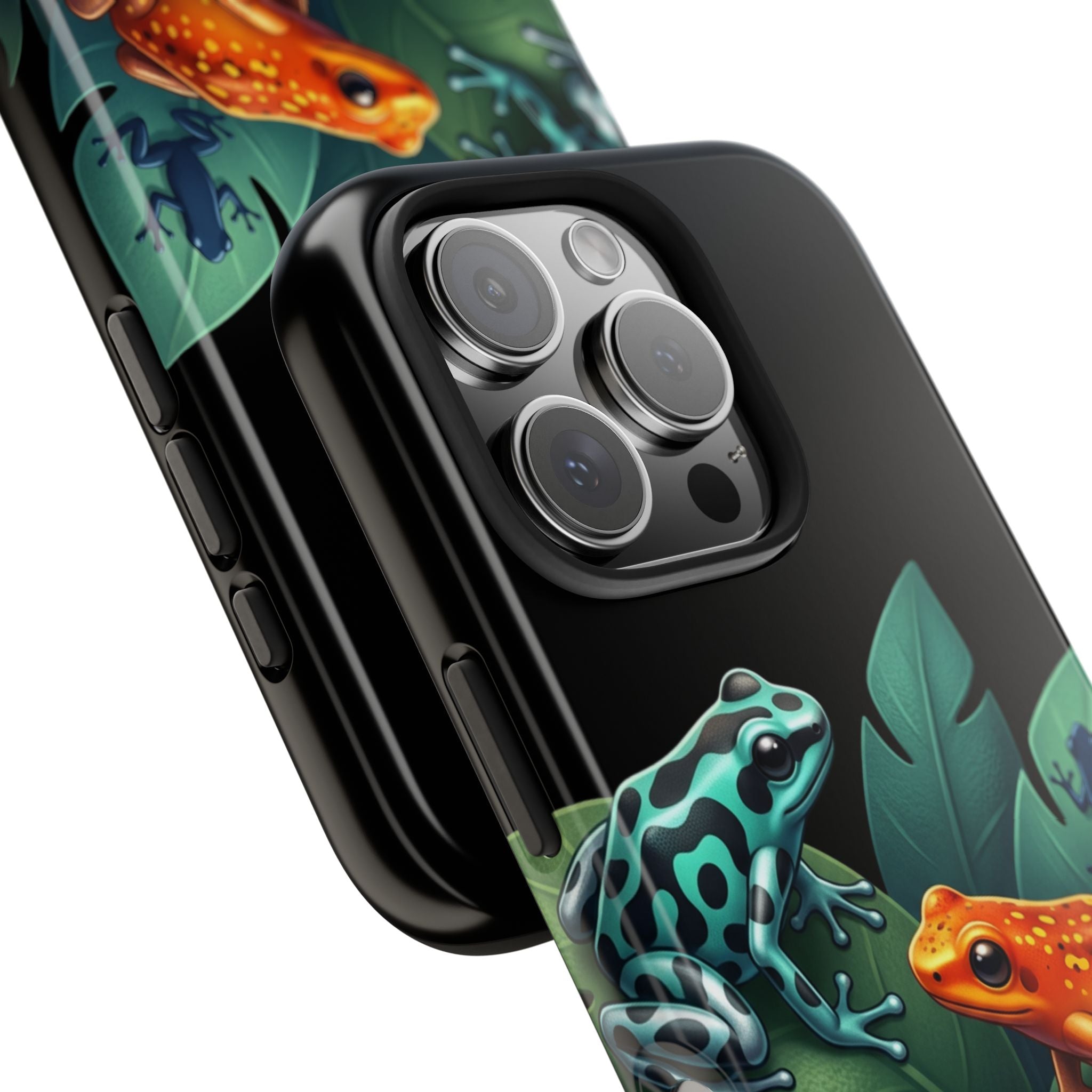 Phone Case | Colorful Dart Frog Design Tough Protective Case