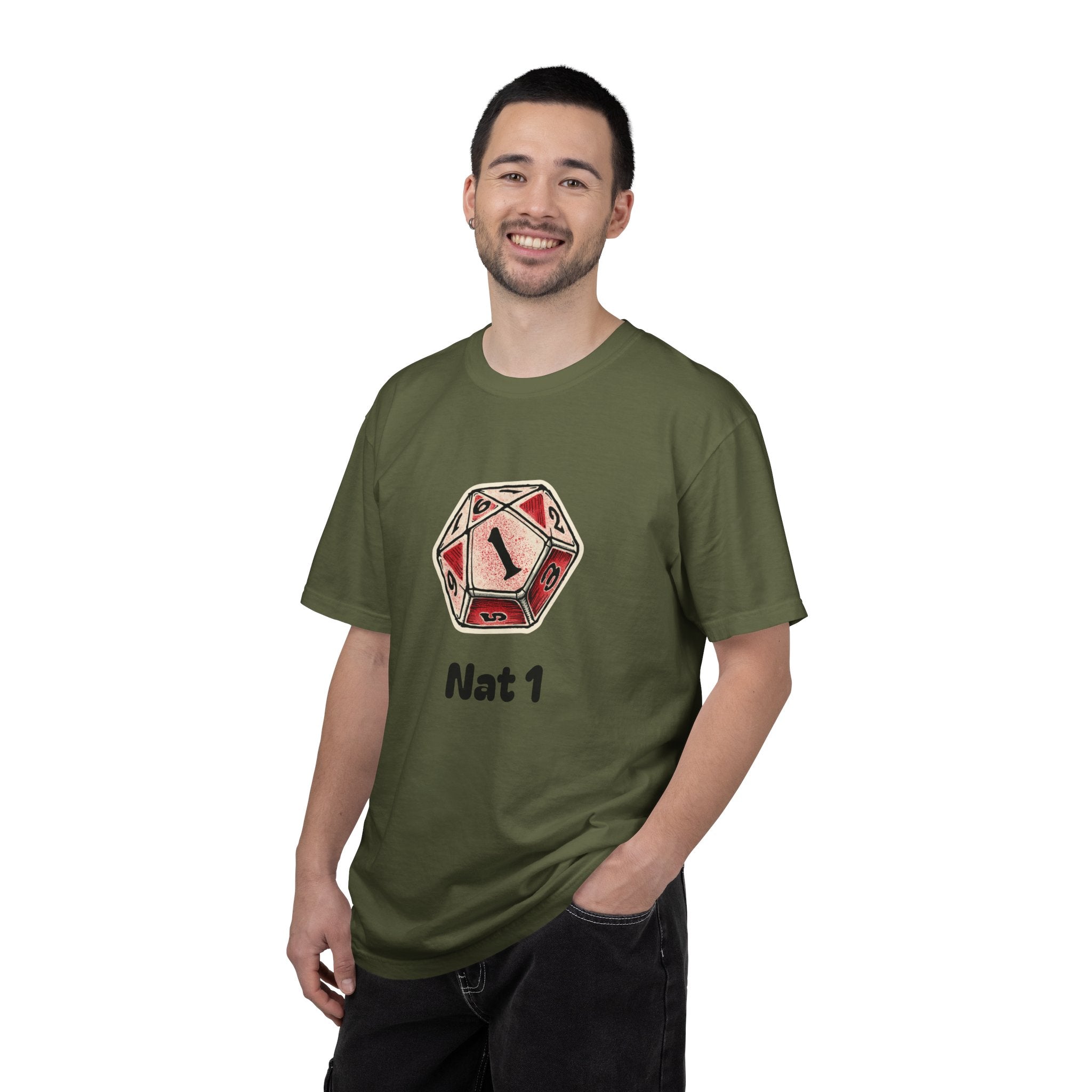 T-Shirt | Roleplaying RPG 'Nat 1' & 'Striving to Be the Whole Problem' Tee