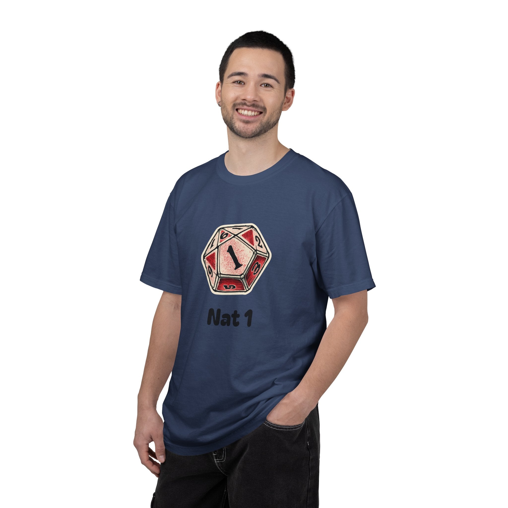T-Shirt | Roleplaying RPG 'Nat 1' & 'Striving to Be the Whole Problem' Tee