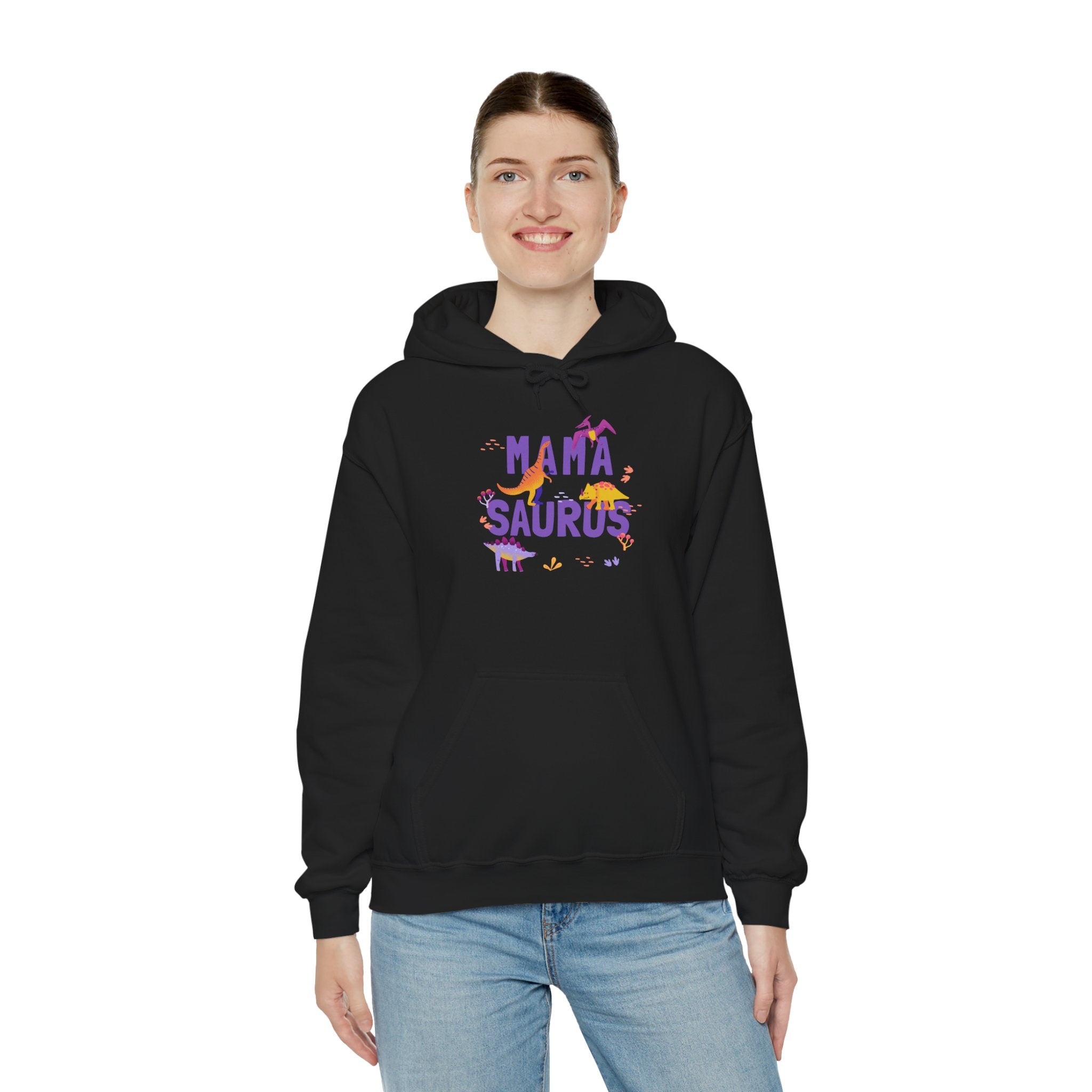 Hoodie | 'Mama Saurus' Graphic Sweatshirt