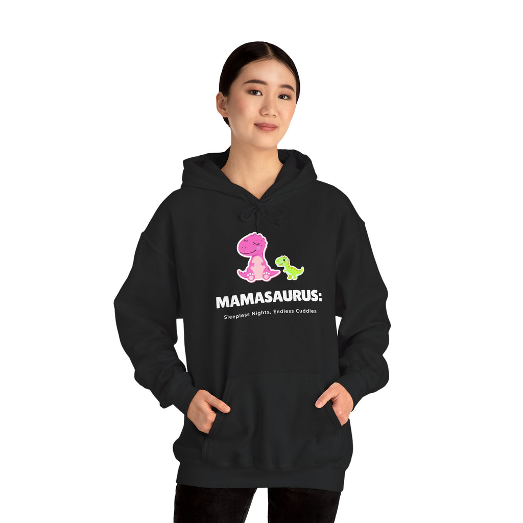 Hoodie | 'Mamasaurus' Pink Mama Dino with Baby Sweater