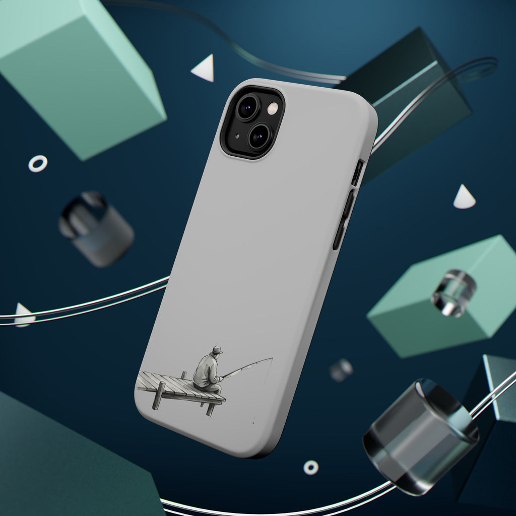 Phone Case | Fishing Dock Minimalist Magnetic Impact-Resistant Case