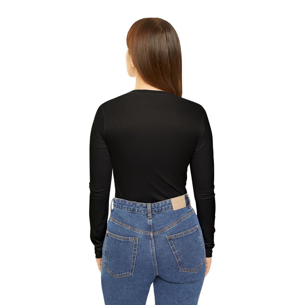 Mom Life Hustle in Bloom Long Sleeve V-Neck Shirt