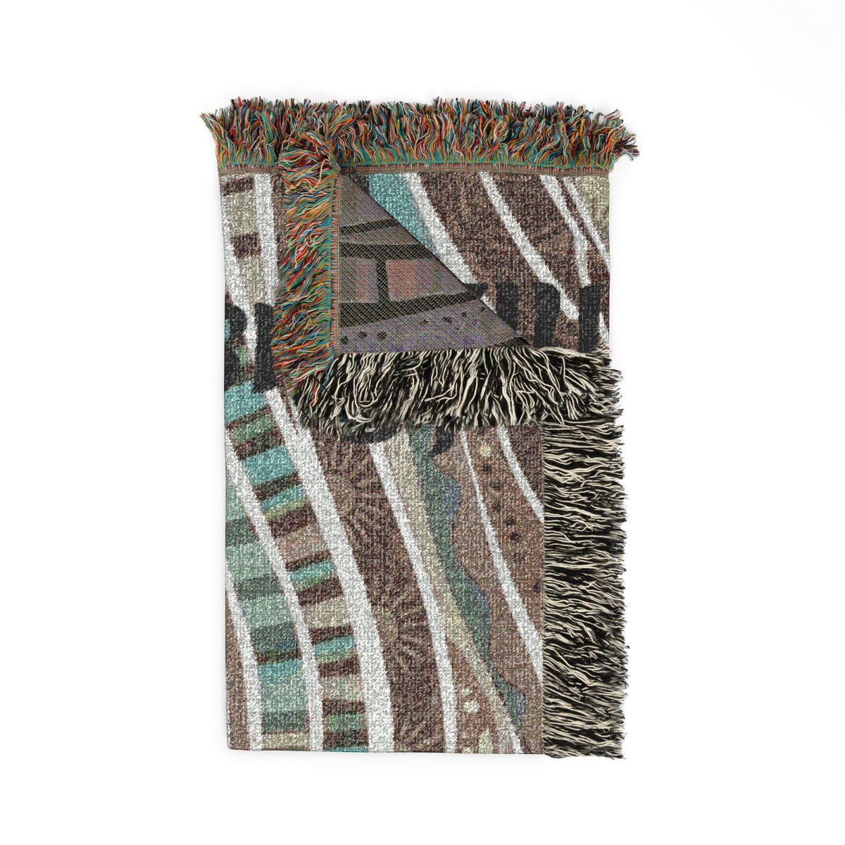 Personalized Boho Woven Throw