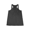 Rose Gold 'Bride' Script Flowy Bridal Racerback Tank Top