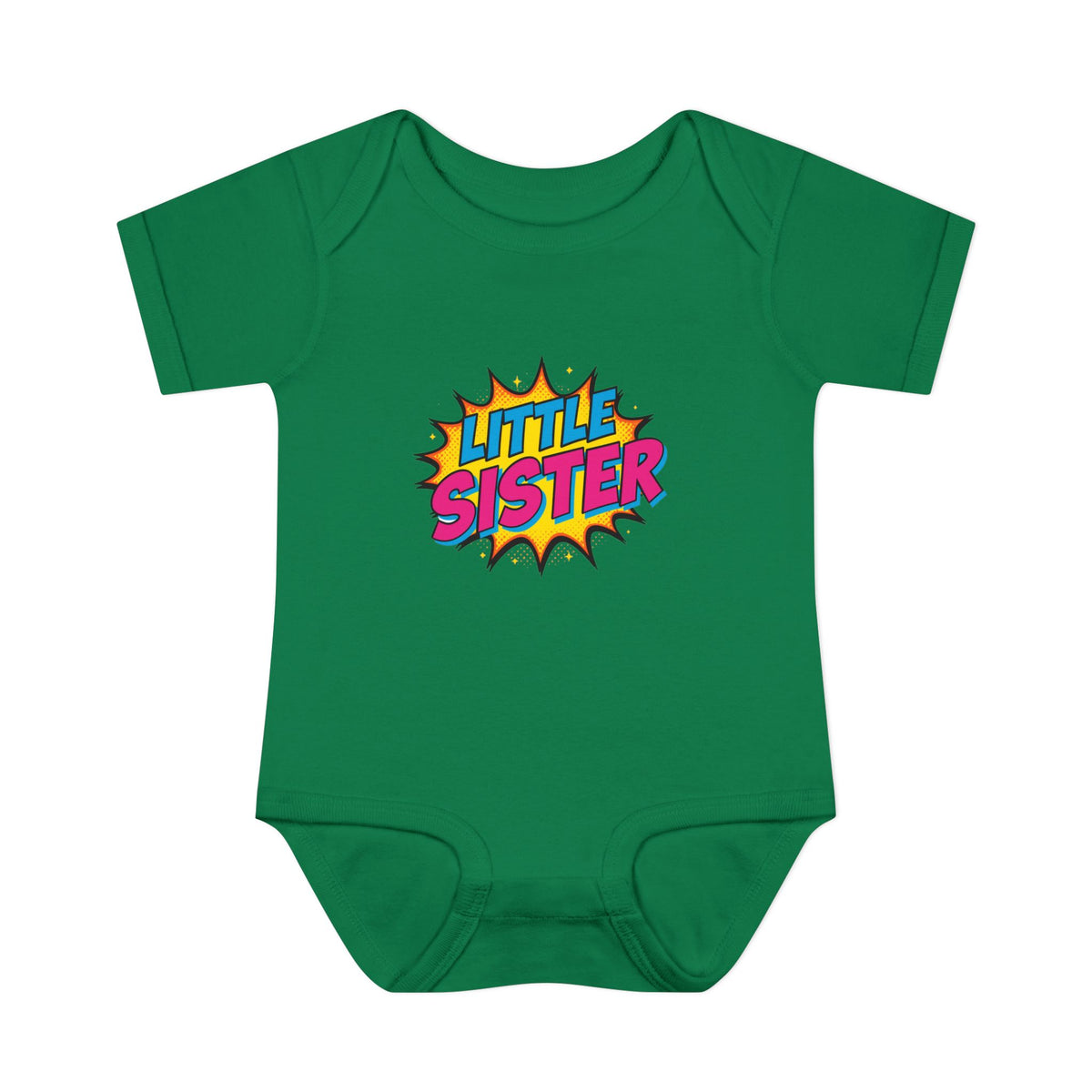 Little Sister Pop Art Onesie