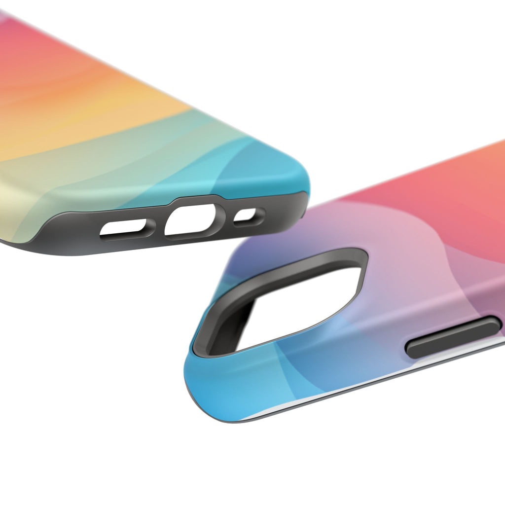 Phone Case | Gradient Sunset Magnetic Impact-Resistant Phone Shield