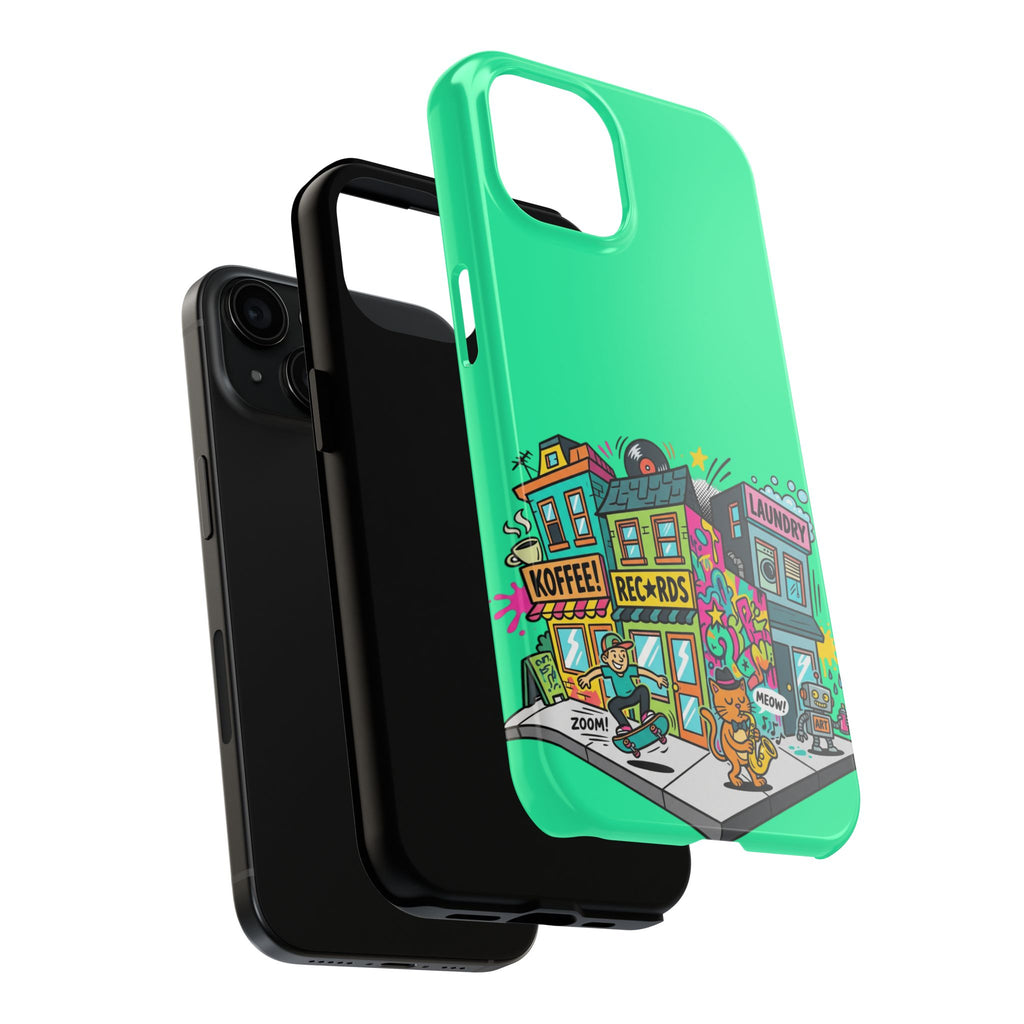 Phone Case | Tough Protective Cover with Colorful Street Art
