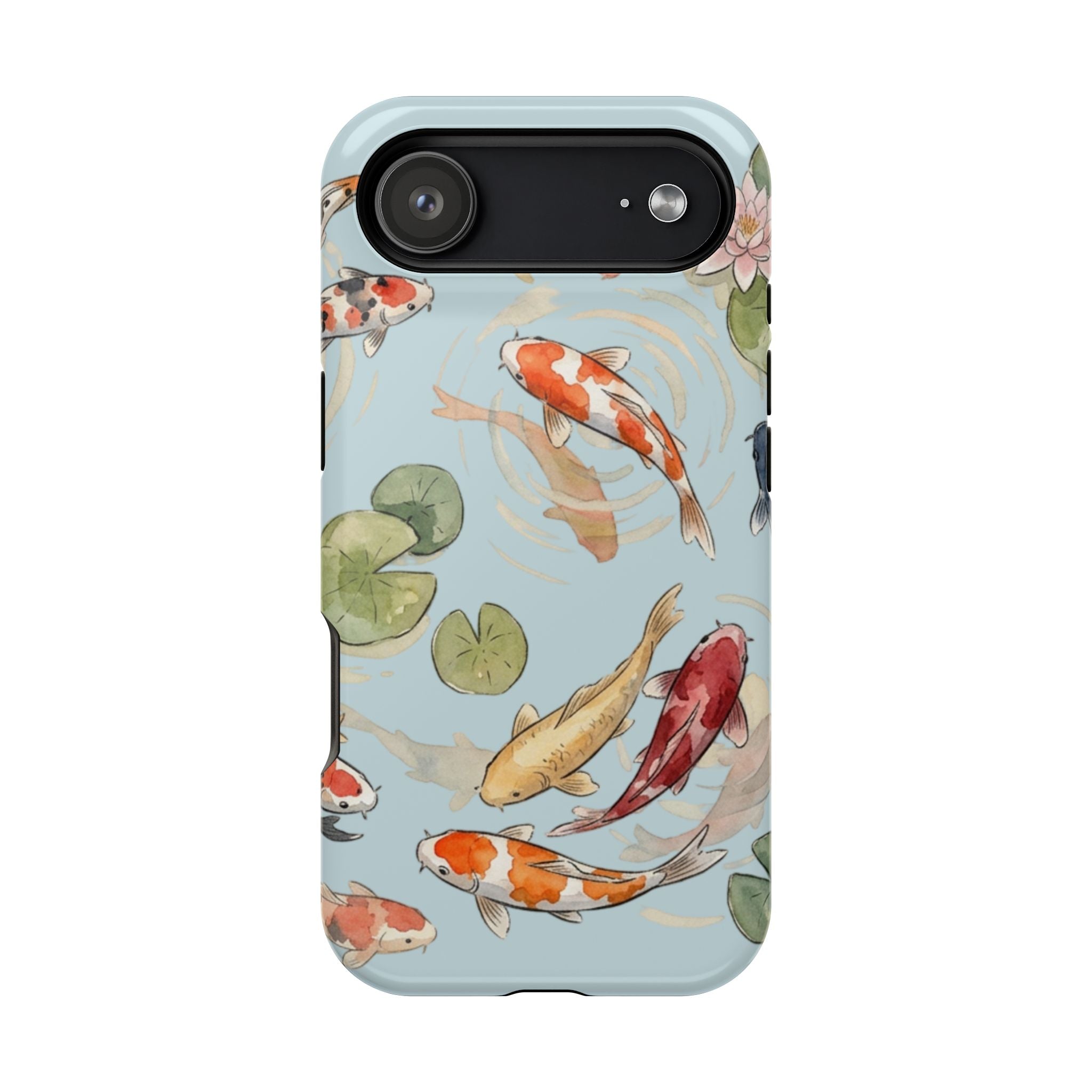 Phone Case | Koi Pond Magnetic Impact-Resistant Phone Cover
